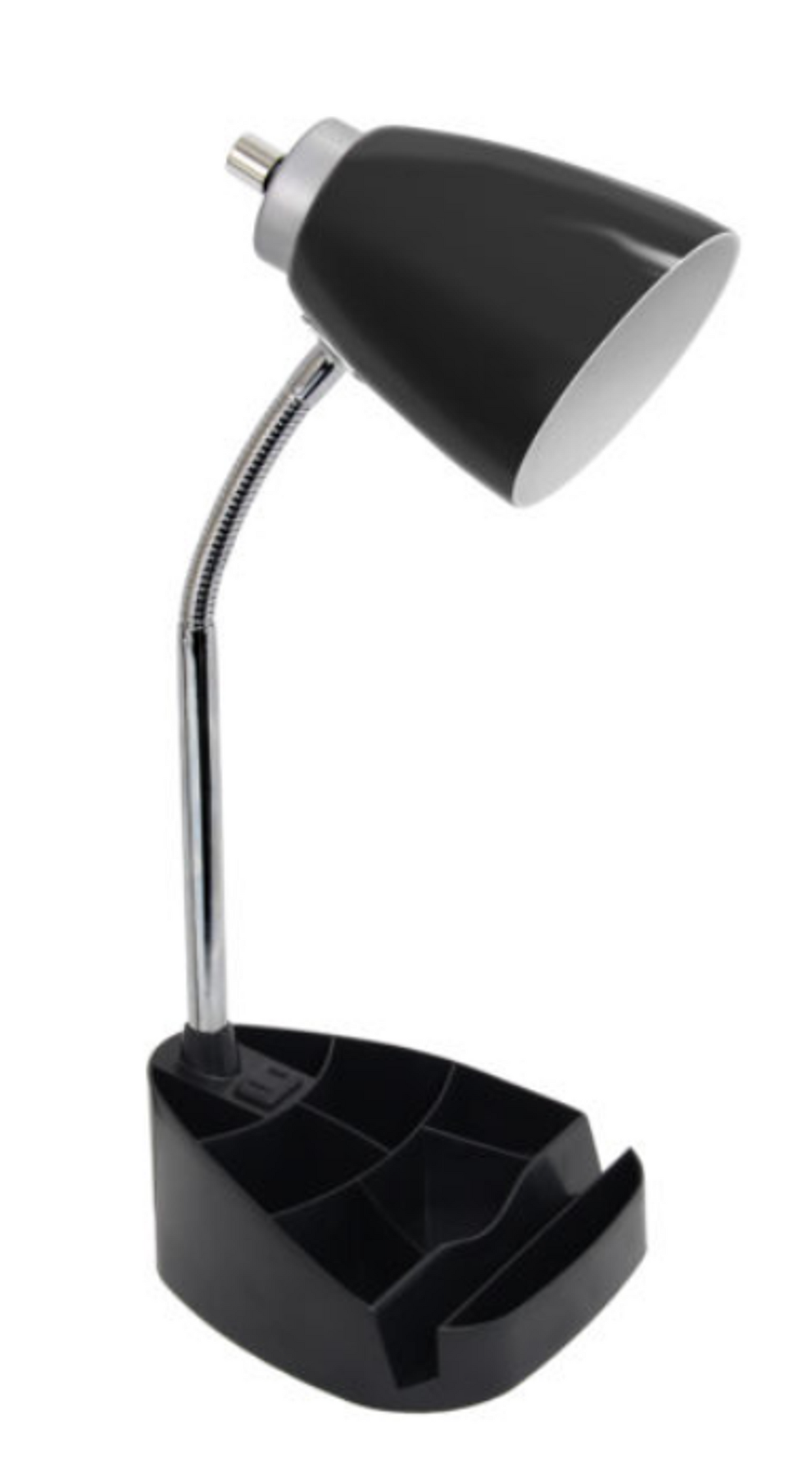 Limelights Gooseneck Organizer Desk Lamp