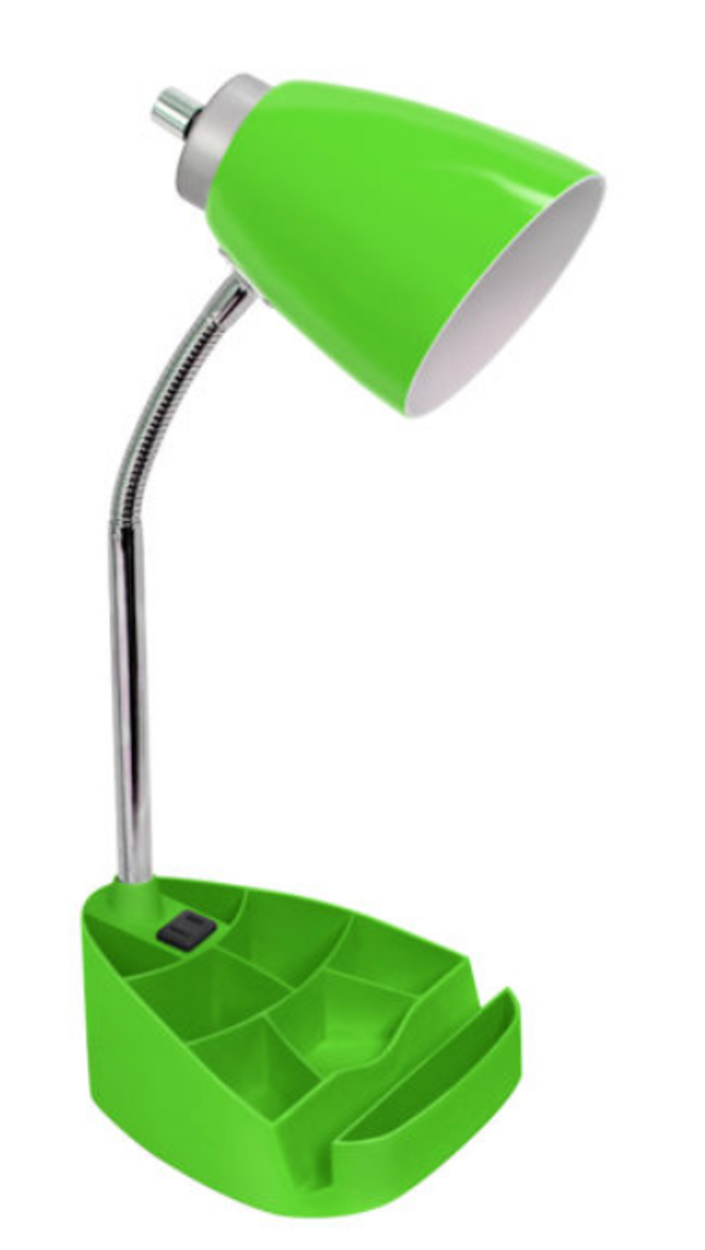 Limelights Gooseneck Organizer Desk Lamp