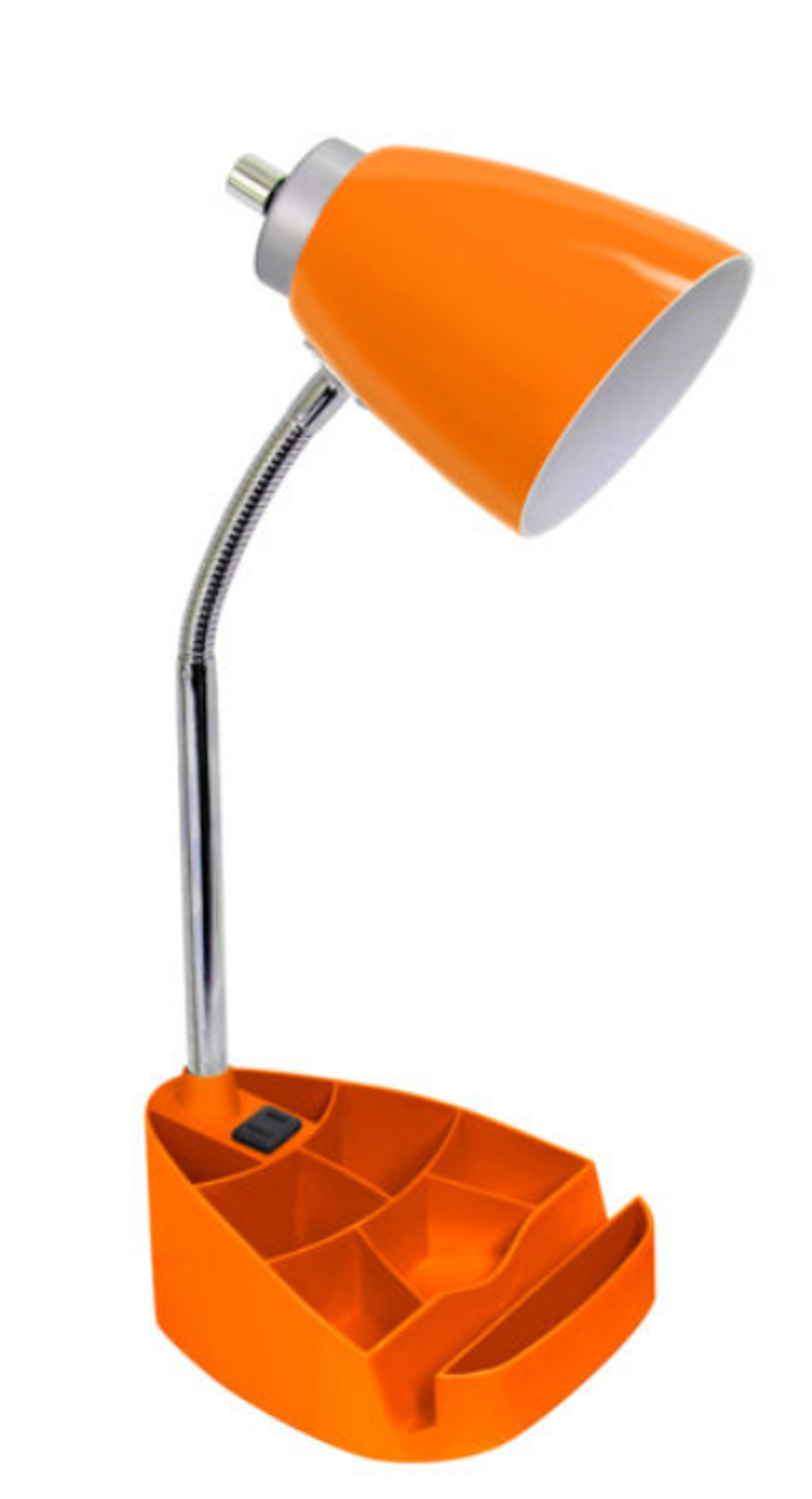 Limelights Gooseneck Organizer Desk Lamp