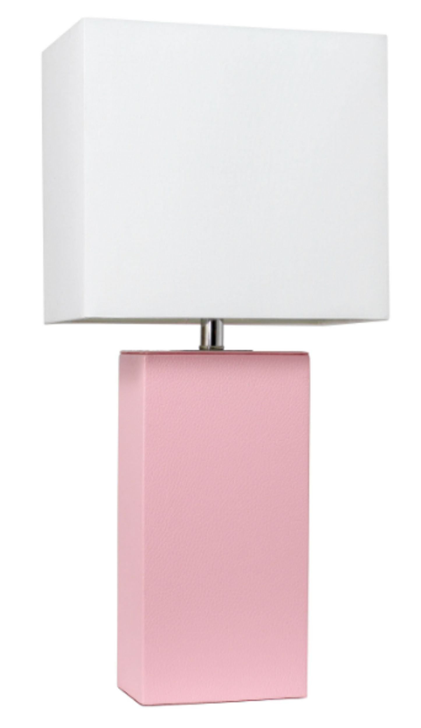 Elegant Designs Modern Leather Table Lamp
