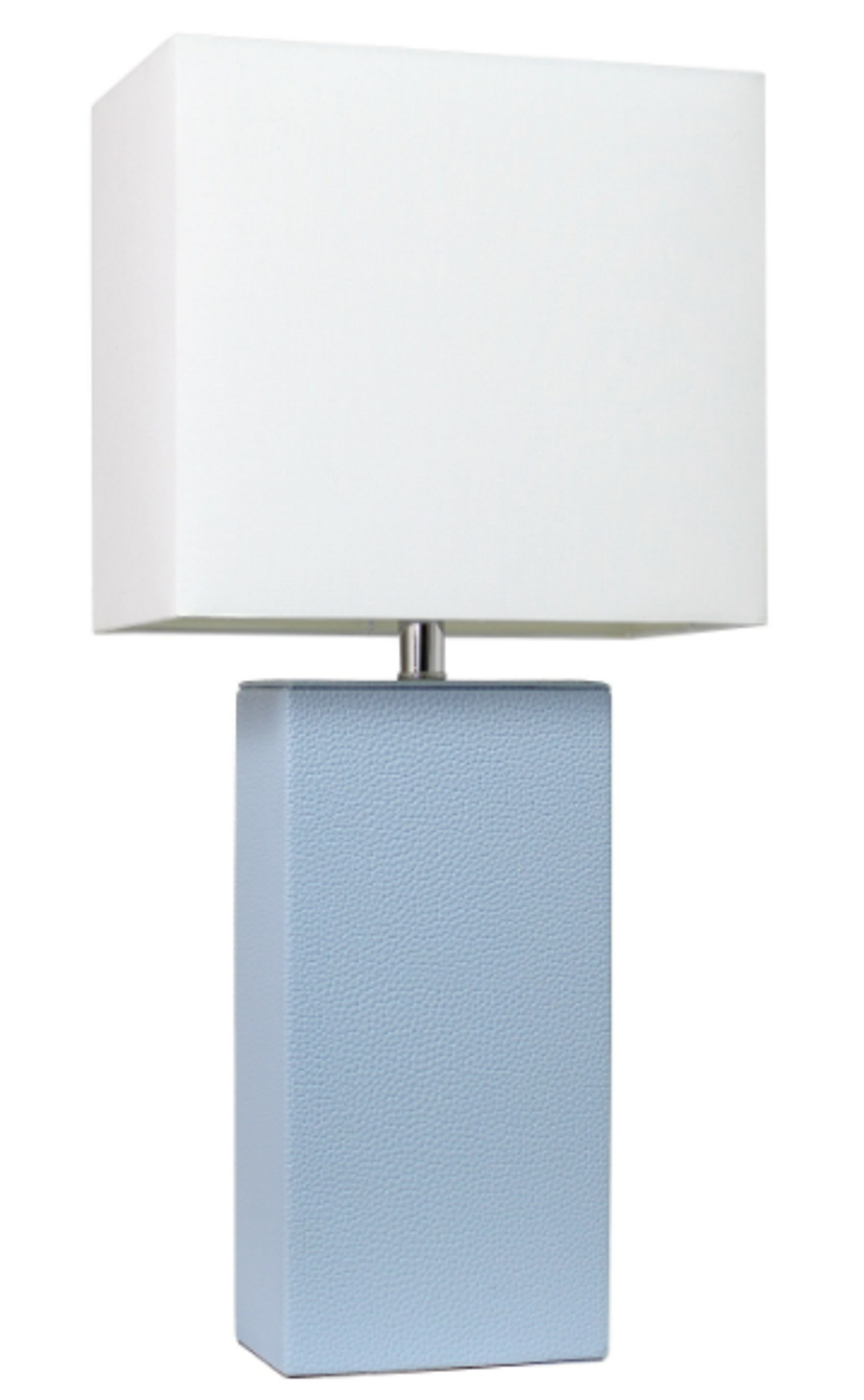 Elegant Designs Modern Leather Table Lamp