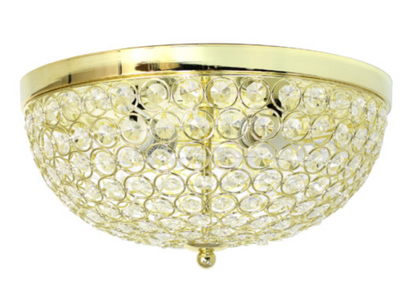 Elipse Crystal Flush Mount