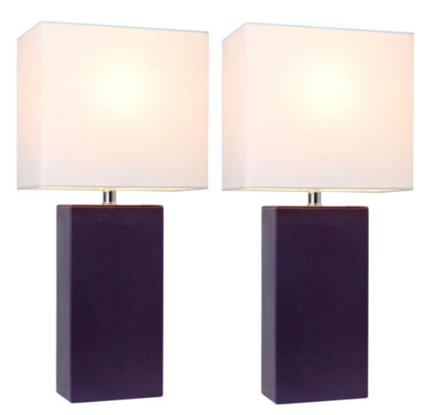 Leather Table Lamp