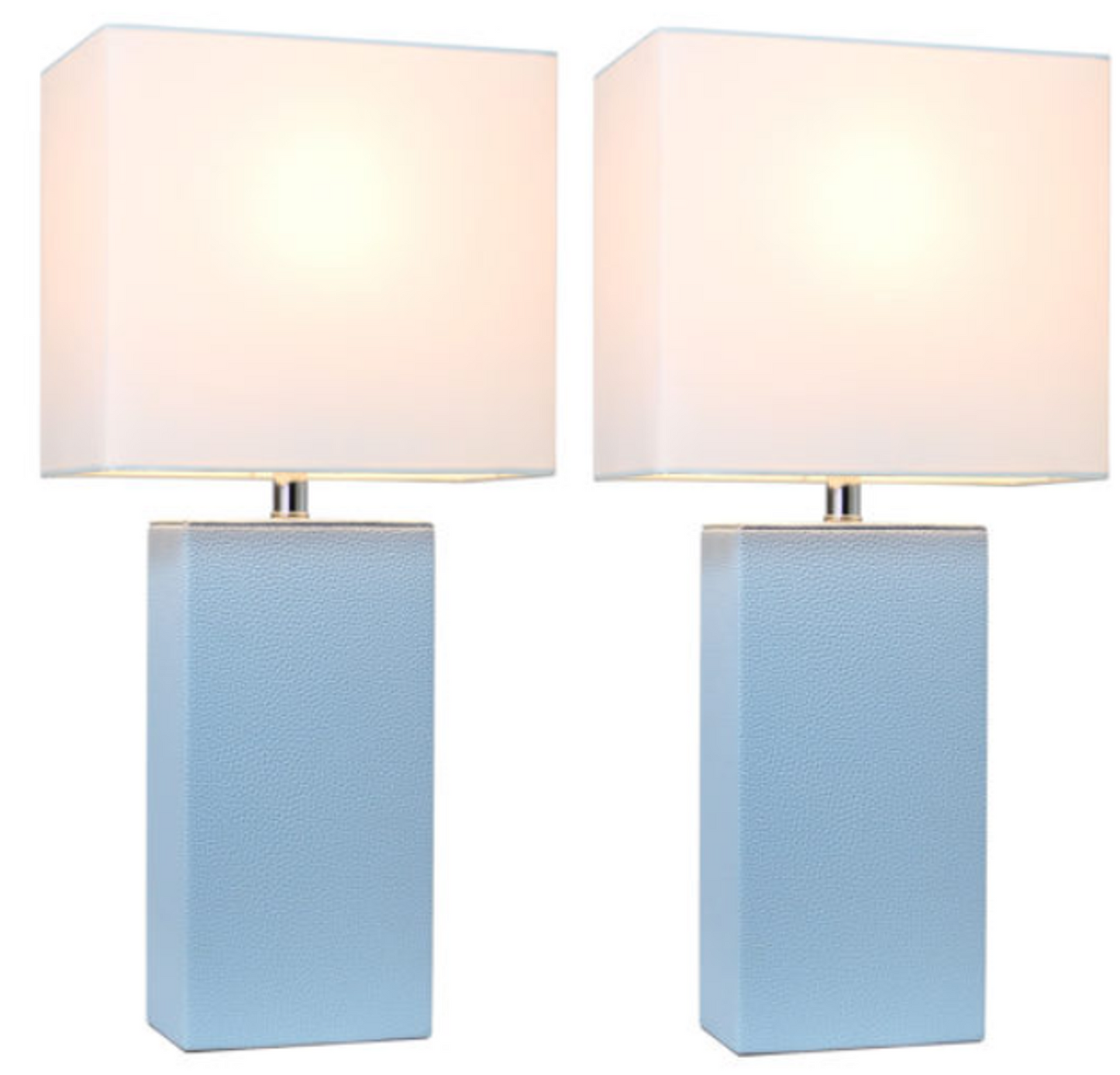 Leather Table Lamp
