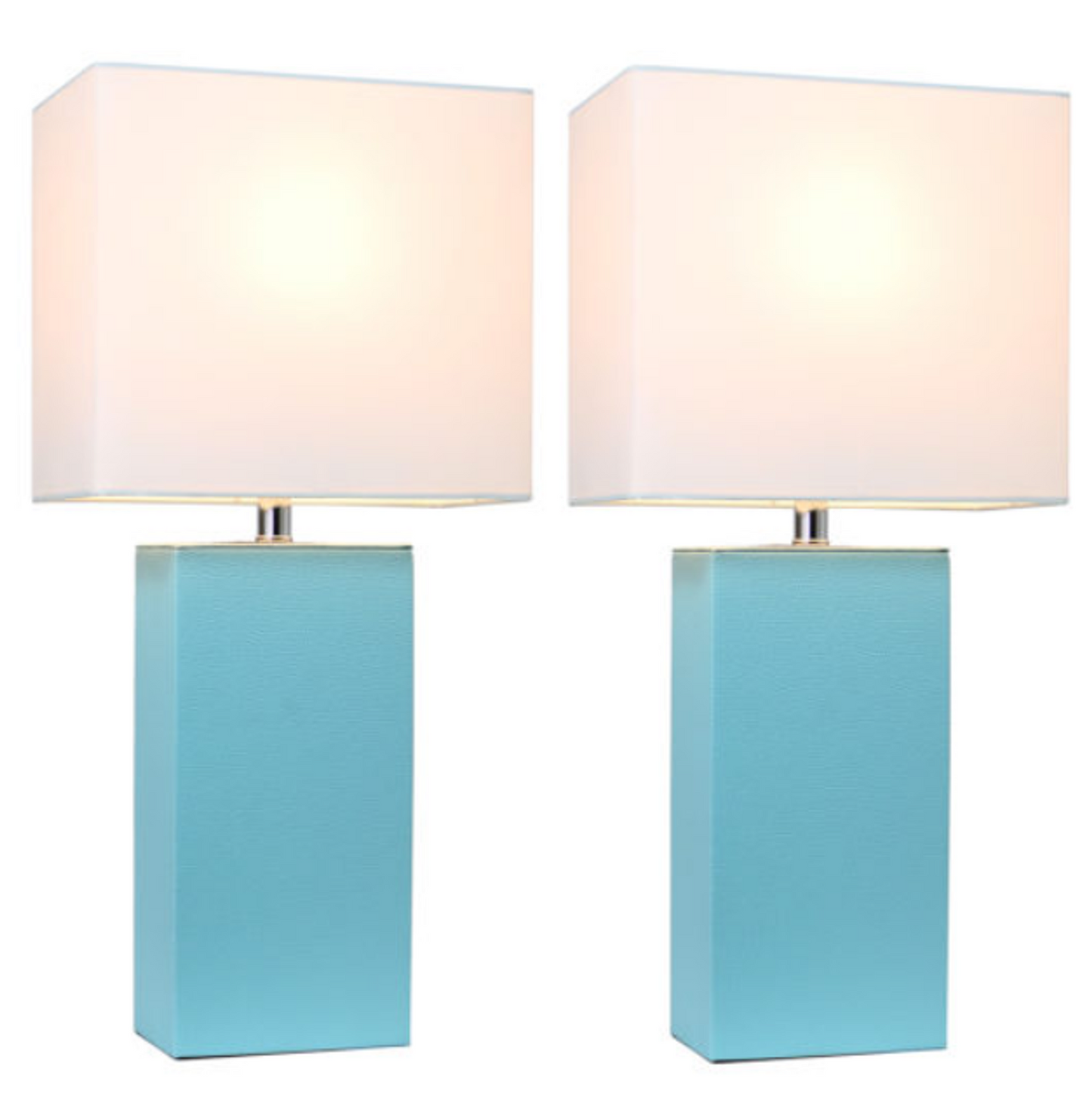 Leather Table Lamp