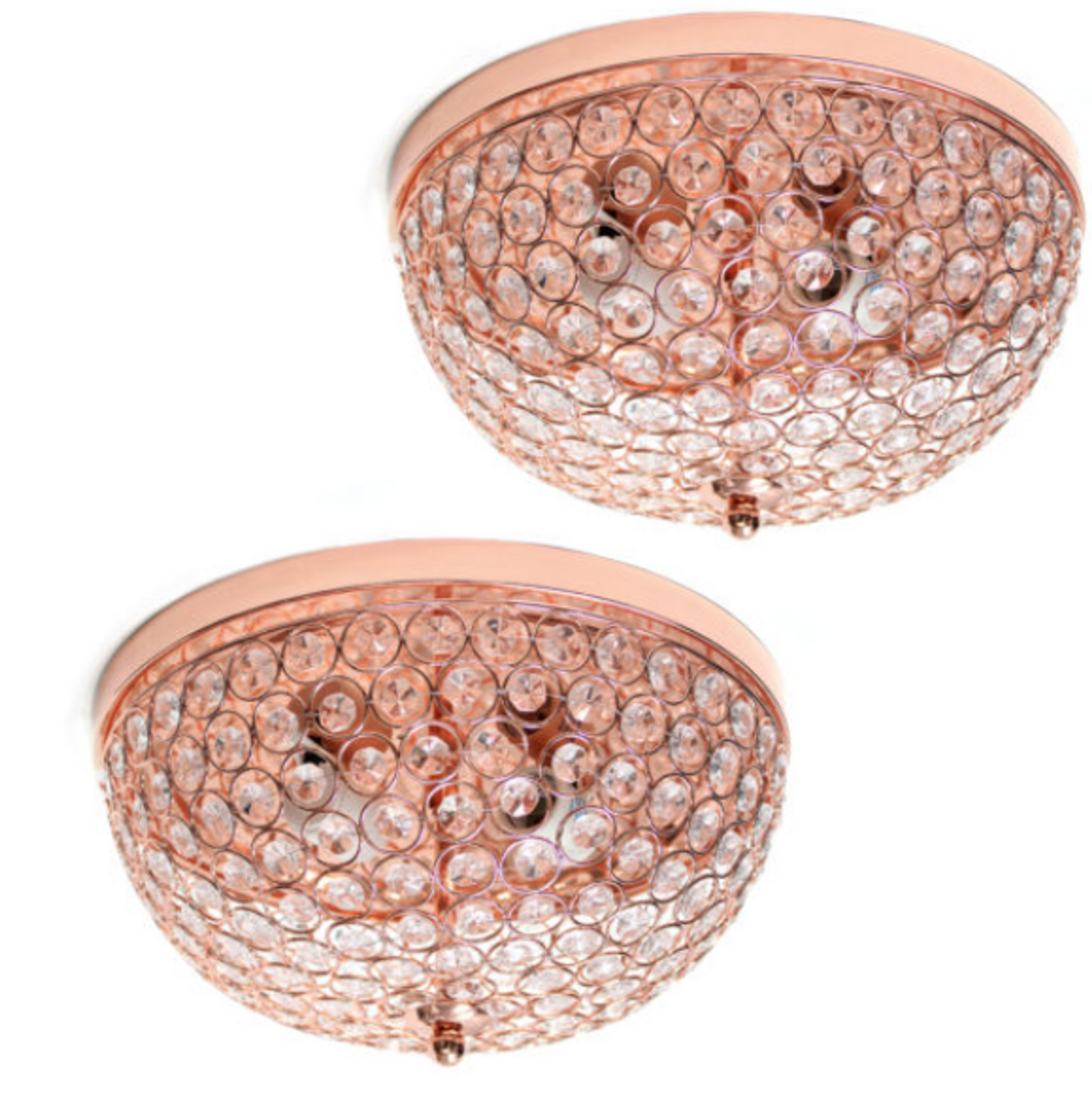 Elipse Crystal Flush Mount