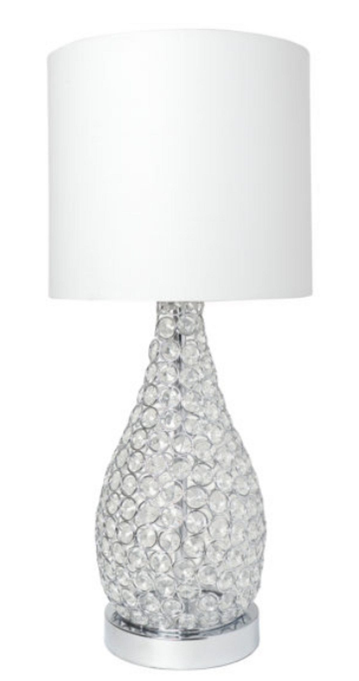 Elegant Designs Elipse Crystal Gourd Accent Table Lamp