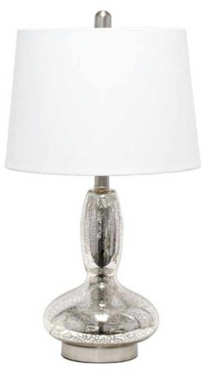 Lalia Home Glass Dollop Table Lamp