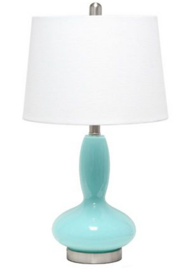 Lalia Home Glass Dollop Table Lamp