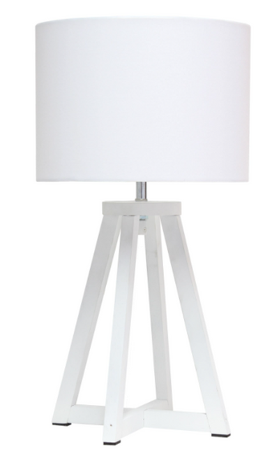 Simple Designs Metal Mesh Industrial Table Lamp