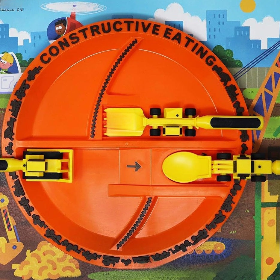 Dinosaur Excavator Theme Children Tableware Set