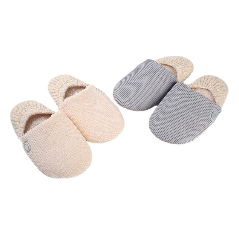Knitted Electric Heating Slippers