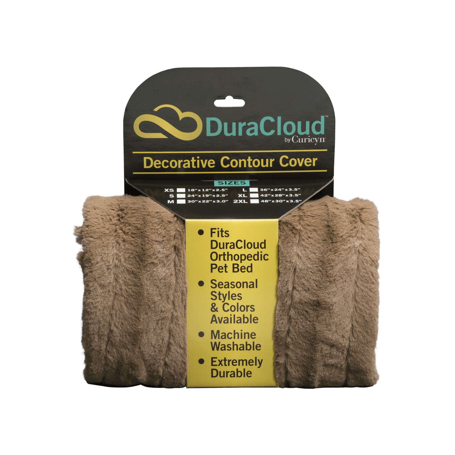 DuraCloud Orthopedic Pet Bed Contour Cover