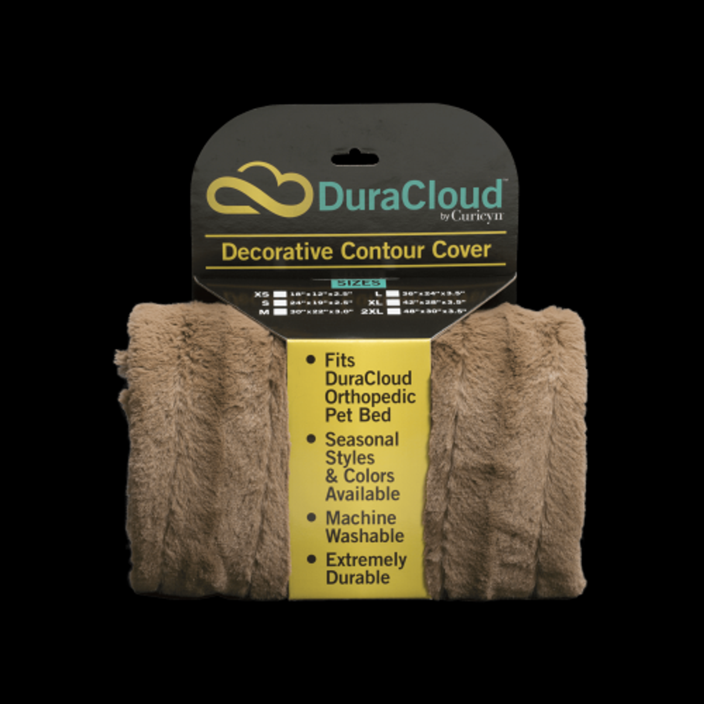 DuraCloud Orthopedic Pet Bed Contour Cover