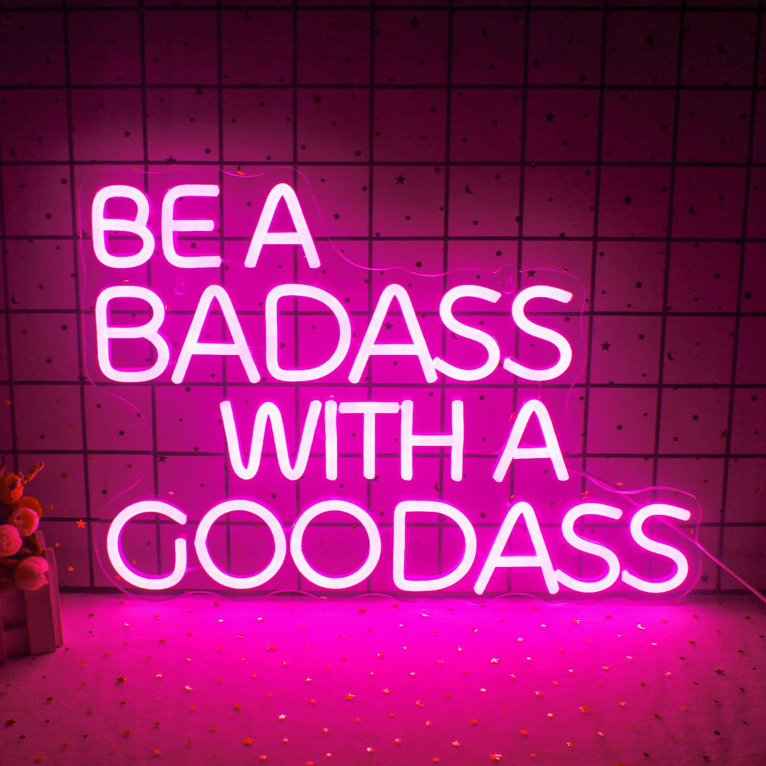 led neon indoor and outdoor luminous wall decoration