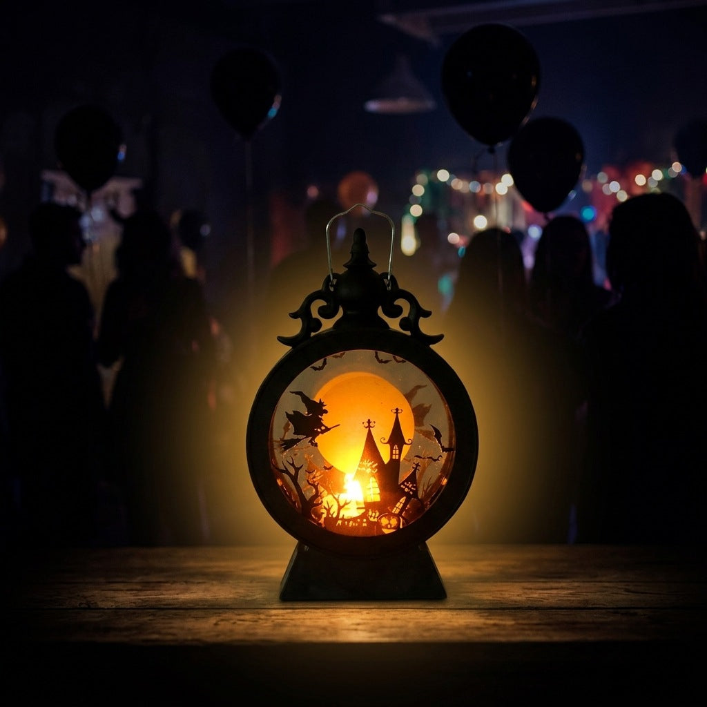 Halloween LED Electronic Candle Lantern