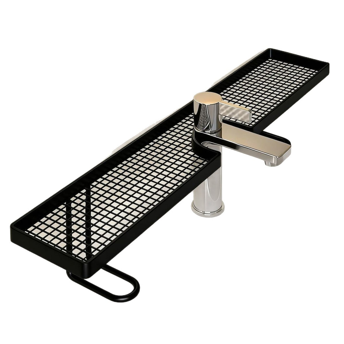 Vertical Faucet Storage Rack