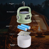 Digital Display Solar Camping Light