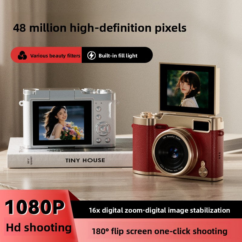 Flip-Up 4K Ultra Clear Digital Camera