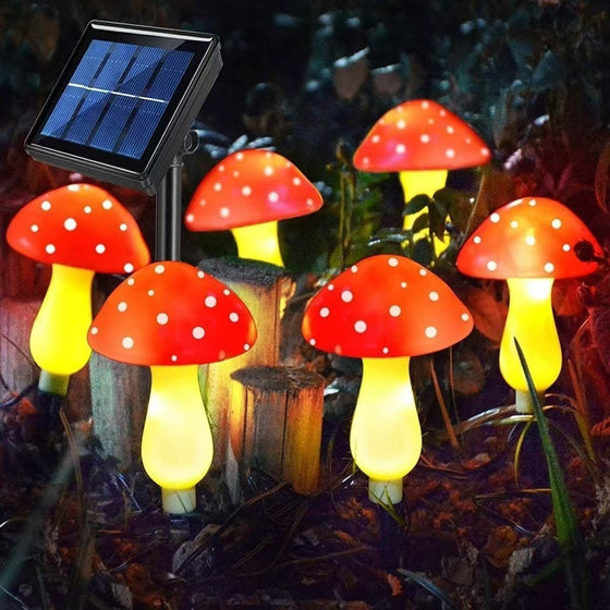 Solar LED Mushroom Landscape Light Outdoor & Pond Lighting product image 2
