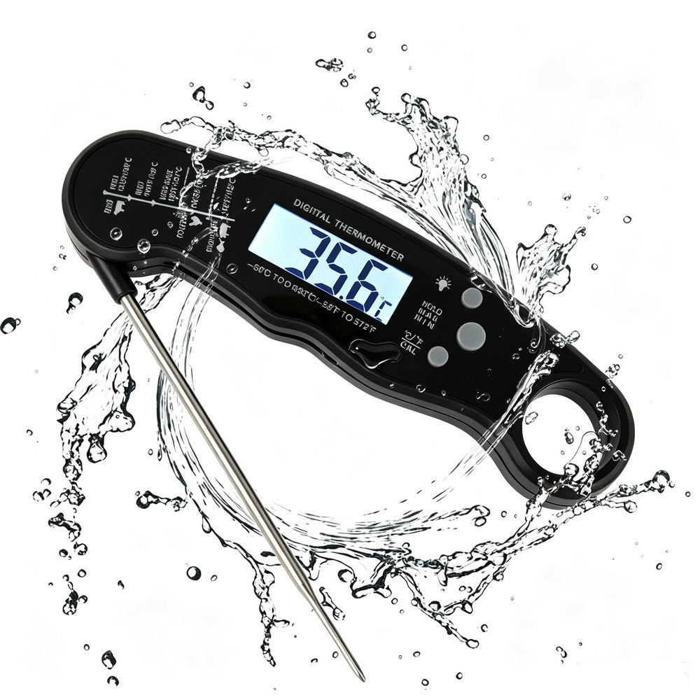 Digital Food Thermometer with Foldable Probe
