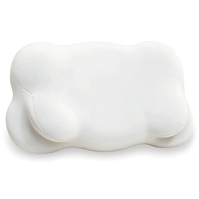 Cloud Pillow - Ergonomic Memory Foam Pillows, Adjustable Cervical Neck Support Pillow with Breathable Pillowcase