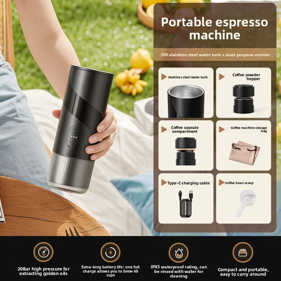 Portable Coffee Machine for Travel