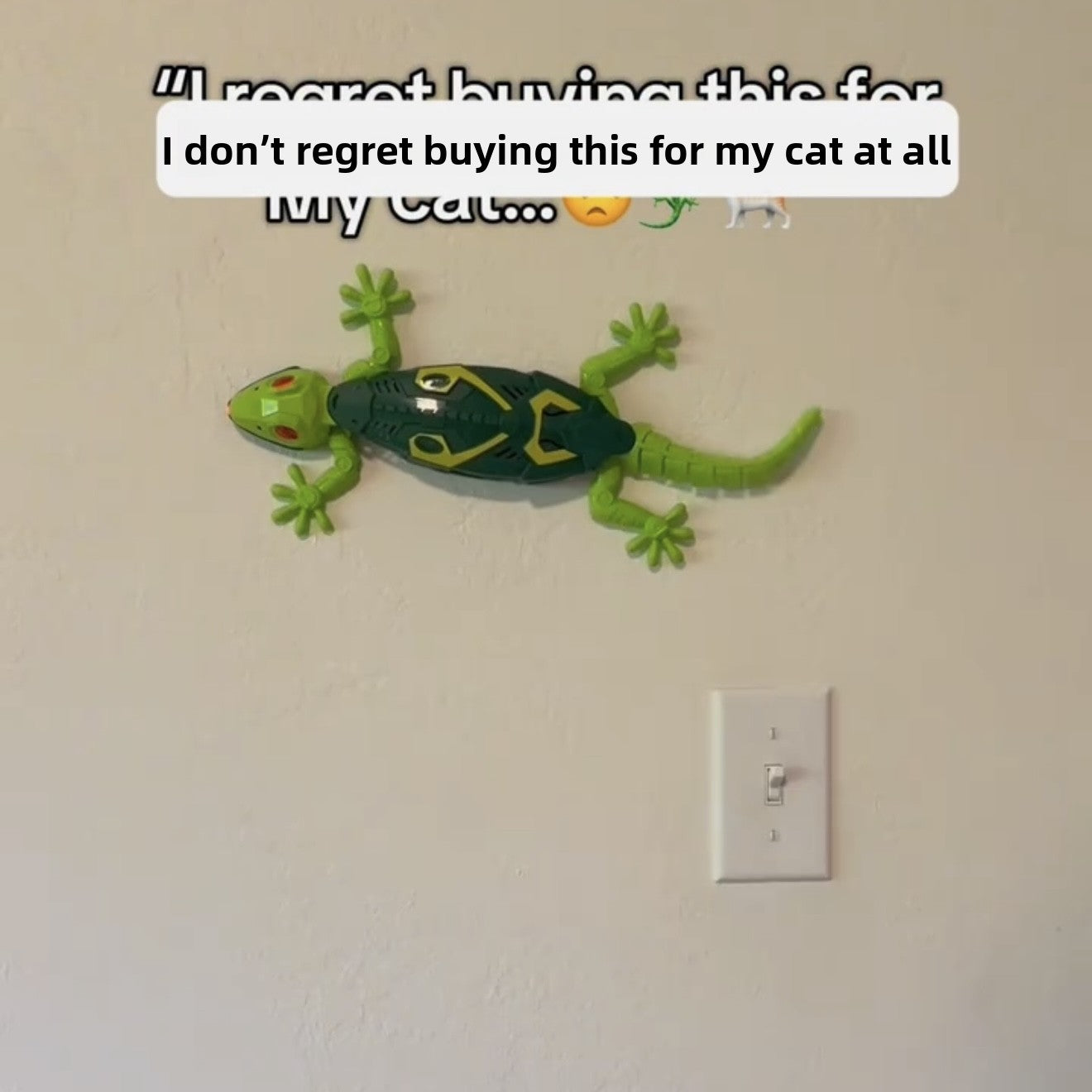 Electric Remote-Controlled Climbing Lizard Toy