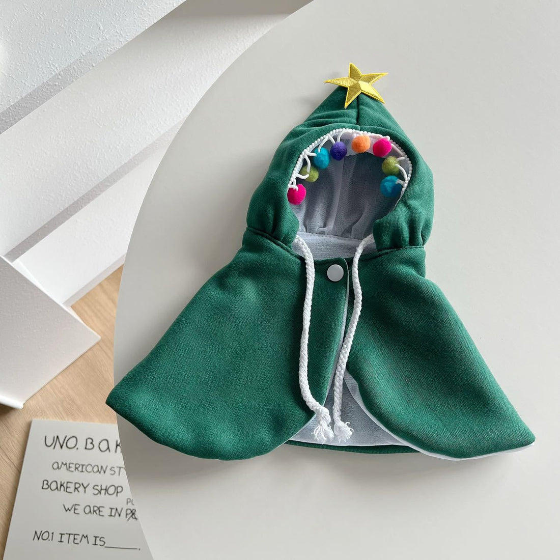 Christmas Tree Pet Costume Cloak