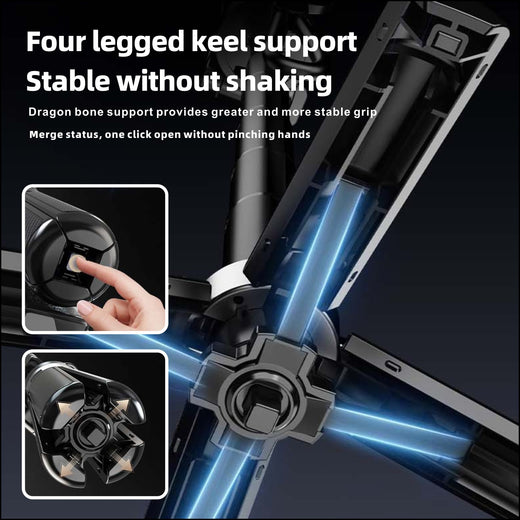 Portable Magnetic Selfie Stick with Tripod and Bluetooth Remote