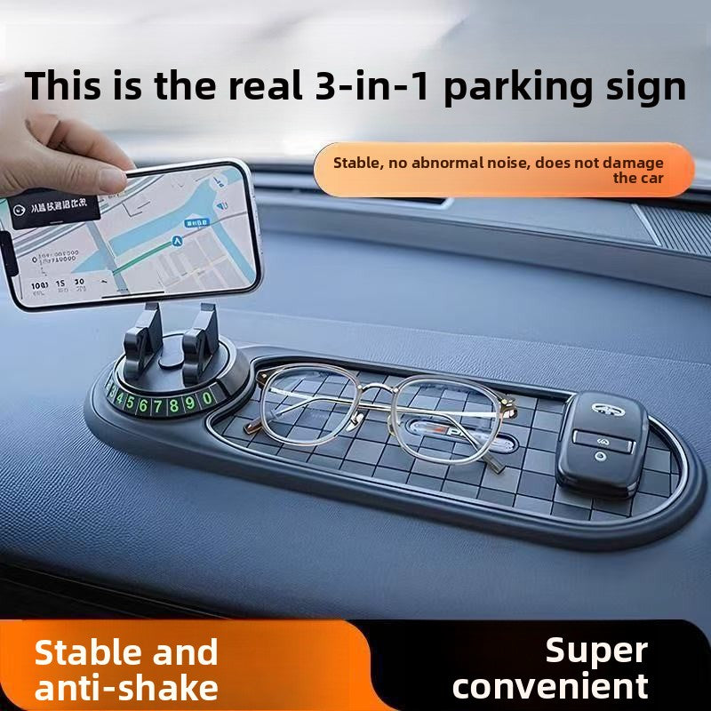 Multifunctional Car Phone Holder Anti-Slip Dashboard Pad