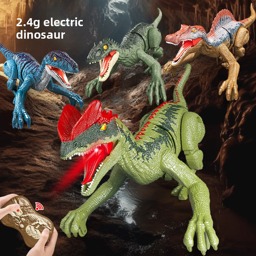 Mini 2.4G Remote Control Dinosaur Toy with Sound and Light