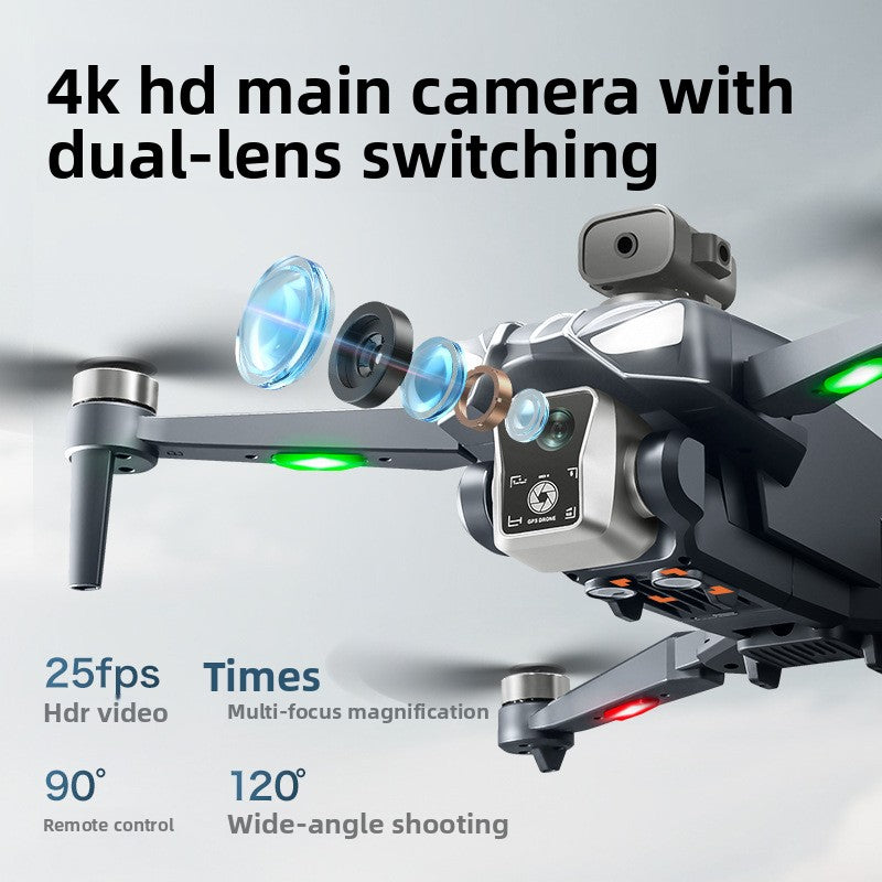 One-click return-to-home function for drones using GPS positioning system