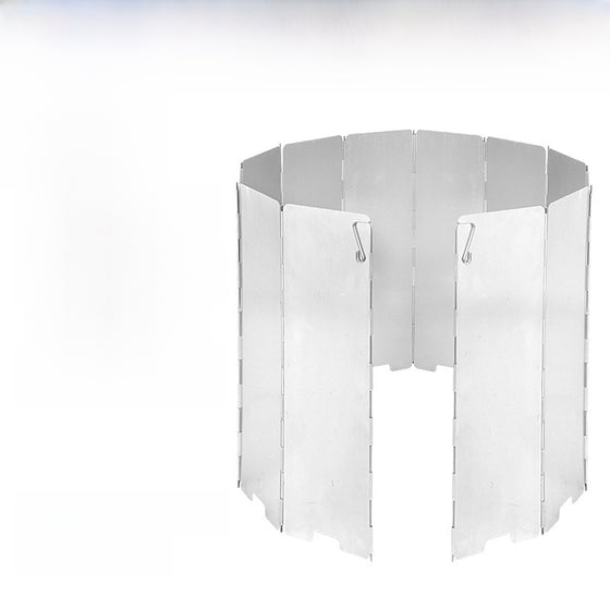 Foldable Aluminum Alloy Stove Windscreen Camping & Hiking product image 1