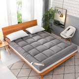Thickened Foldable Mattress with Feather Silk Filling