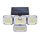 Solar Powered Motion Sensor Outdoor Wall Light