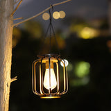 Solar Powered Retro Iron Chandelier Light