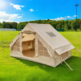 Inflatable Camping Tent Windproof Rainproof Oxford Fabric