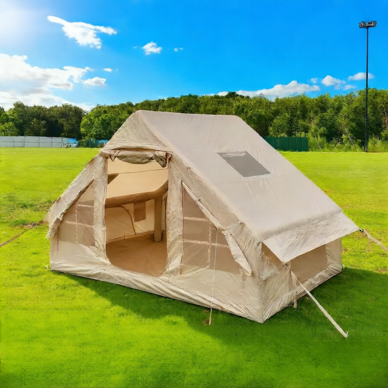 Inflatable Camping Tent Windproof Rainproof Oxford Fabric Camping Shelter & Sleep product image 1