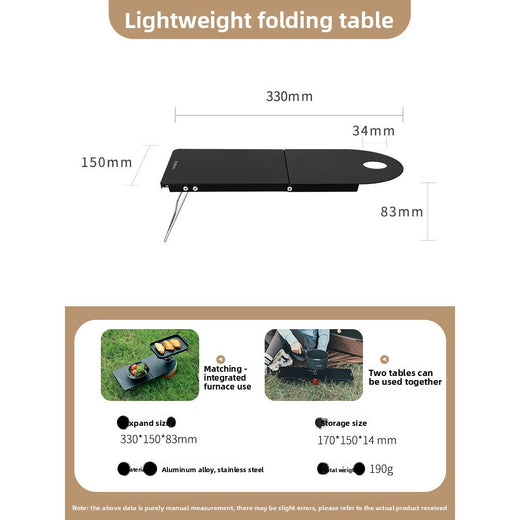 Lightweight Portable Folding Camping Table