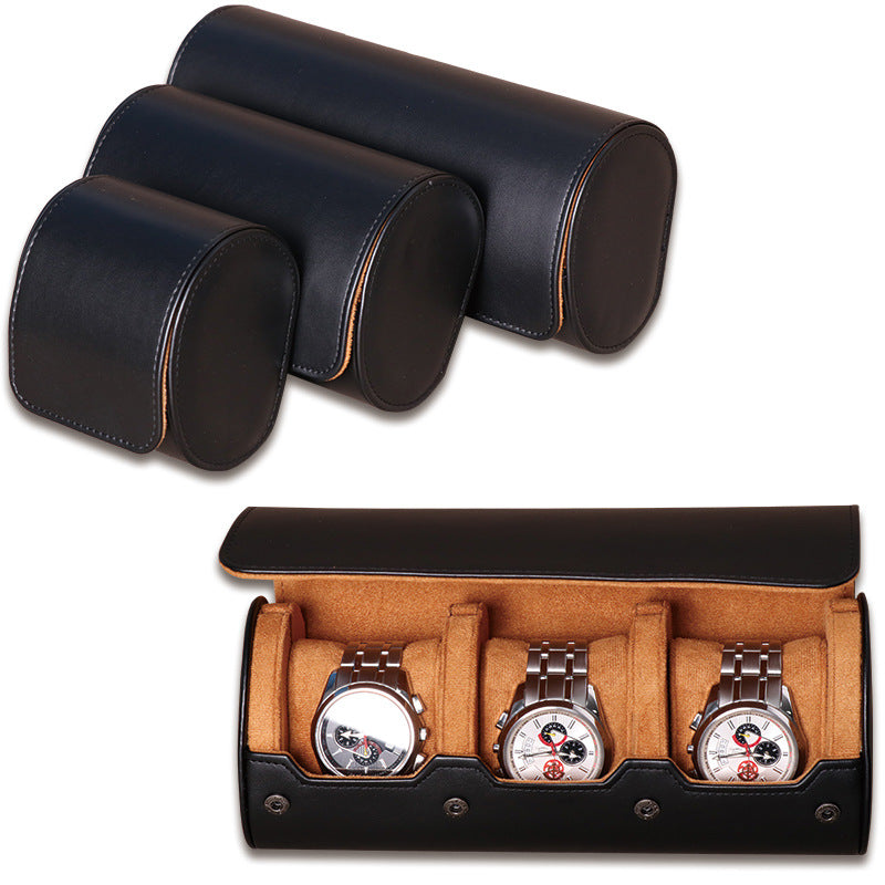 PU Leather Watch Storage Box