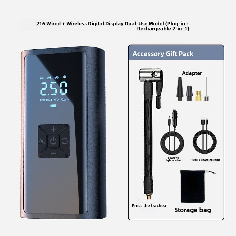 Portable Digital Car Tire Inflator Air Compressor Pump