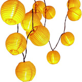 Solar Outdoor Cloth Lantern String