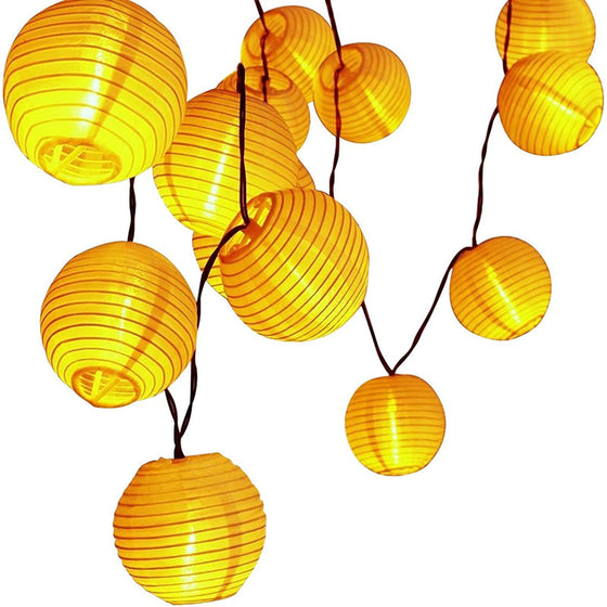 Solar Outdoor Cloth Lantern String Garden & Outdoor product image 5