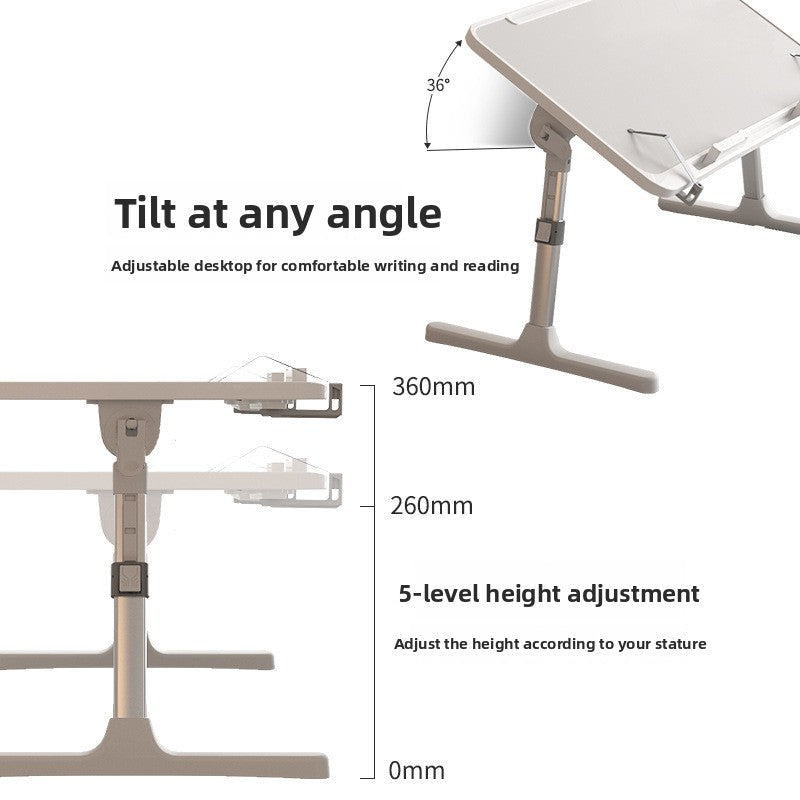 Adjustable Folding Laptop Bed Table