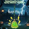 Animated Magic Witch Broom Decoration with Sound