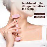 Resin Crystal Facial Massage Roller and Gua Sha Board Set product image 3
