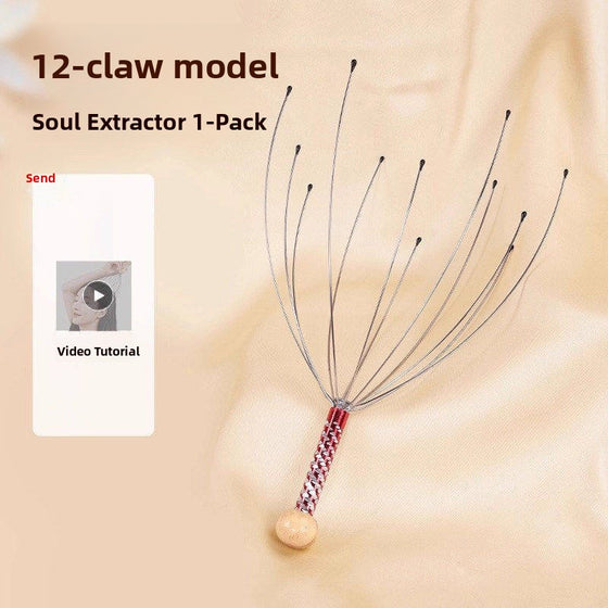 Octopus Head Massager Scalp Scratcher Health & Wellness product image 5