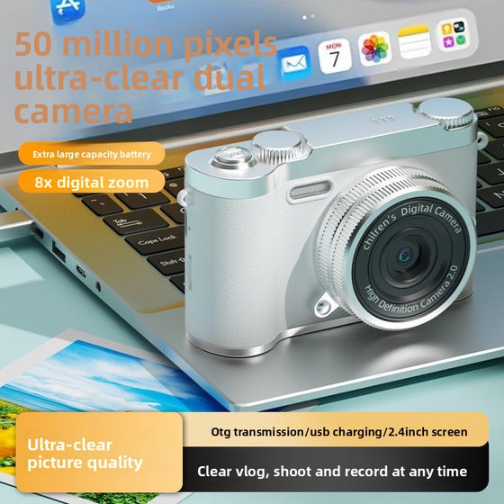 Retro CCD Digital Camera with Selfie Function Camera & Photography product image 3