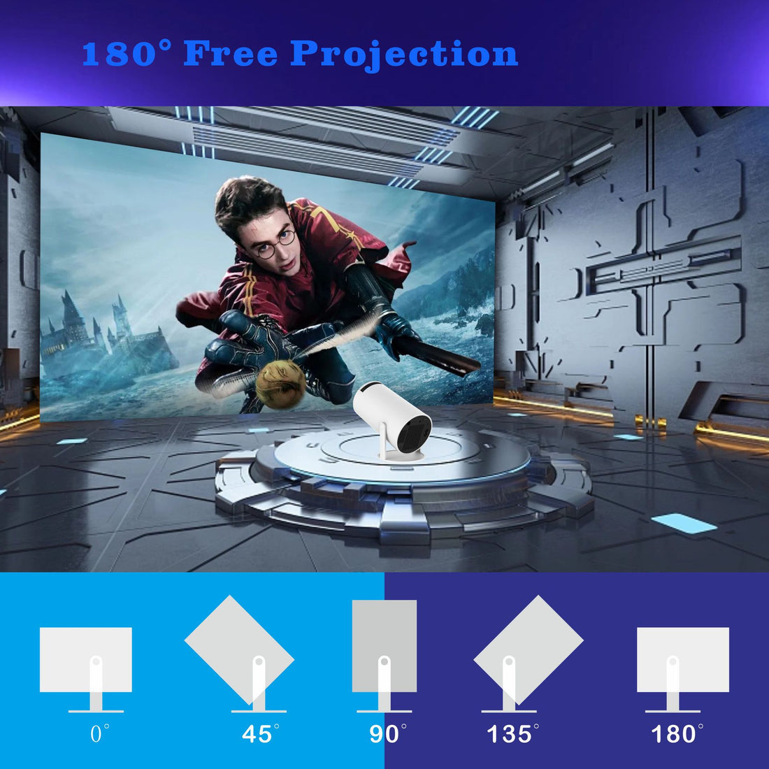Ultra HD 4K Smart Home Projector